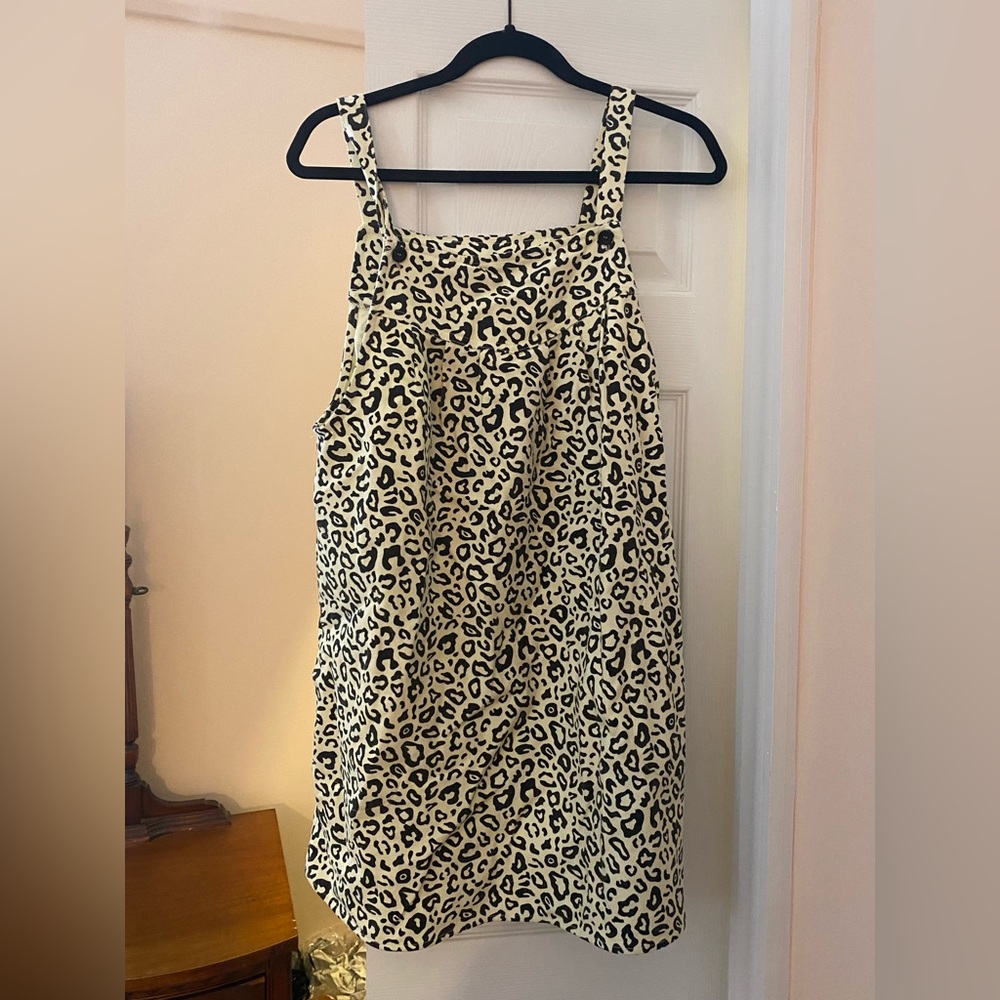 Cheetah Overall dress